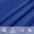 Sonnensegel 160 g/m² Rechteckig Blau 3x6 m HDPE