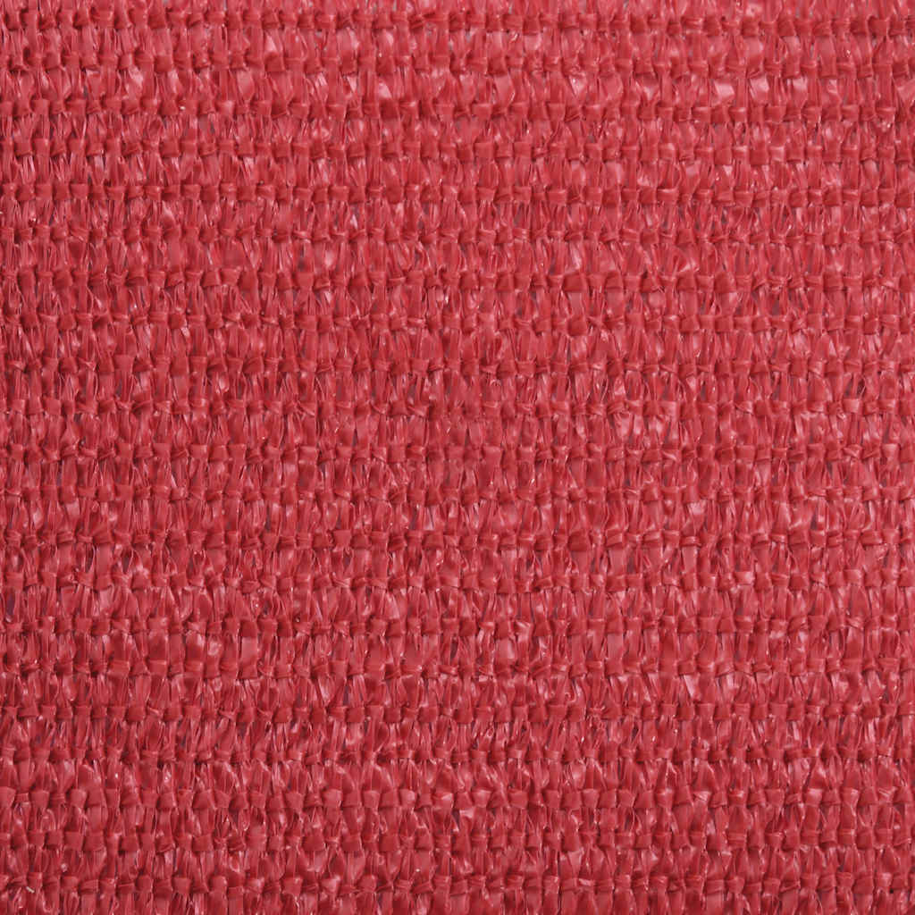 Sonnensegel 160 g/m² Rot 2,5x2,5 m HDPE