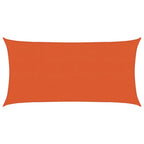 Sonnensegel 160 g/m² Orange 2,5x4,5 m HDPE