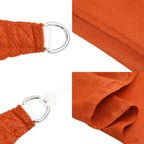 Sonnensegel 160 g/m² Orange 2,5x4,5 m HDPE