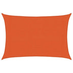 Sonnensegel 160 g/m² Rechteckig Orange 3x4,5 m HDPE