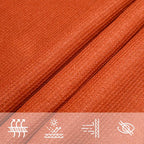 Sonnensegel 160 g/m² Trapezform Orange 3/4x3 m HDPE
