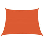 Sonnensegel 160 g/m² Trapezform Orange 4/5x3 m HDPE