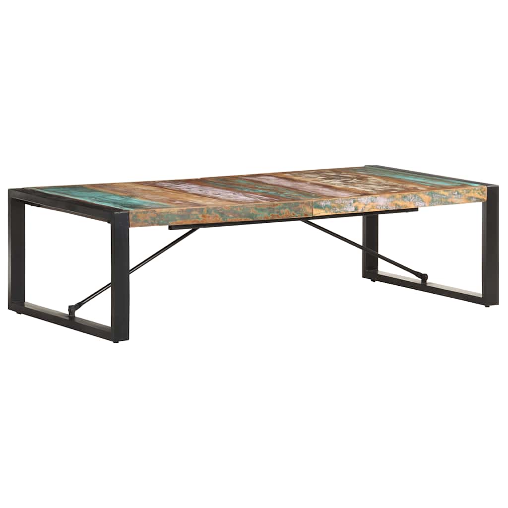 Couchtisch 140x70x40 cm Altholz Massiv