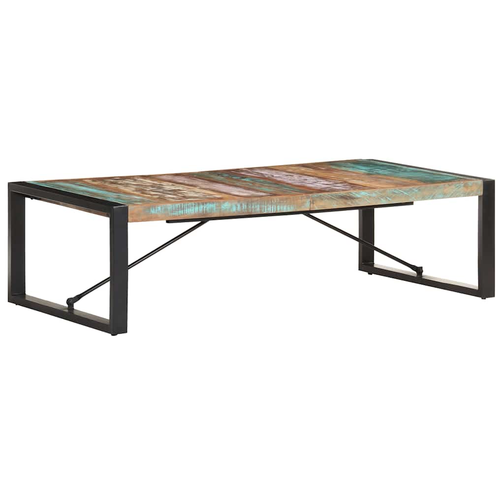 Couchtisch 140x70x40 cm Altholz Massiv