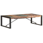 Couchtisch 140x70x40 cm Altholz Massiv