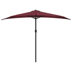 Balkon-Sonnenschirm Alu-Mast 300x155