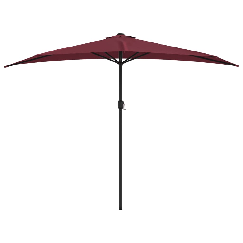 Balkon-Sonnenschirm Alu-Mast 300x155