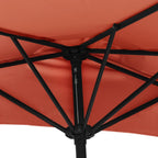 Balkon-Sonnenschirm Alu-Mast 300x155