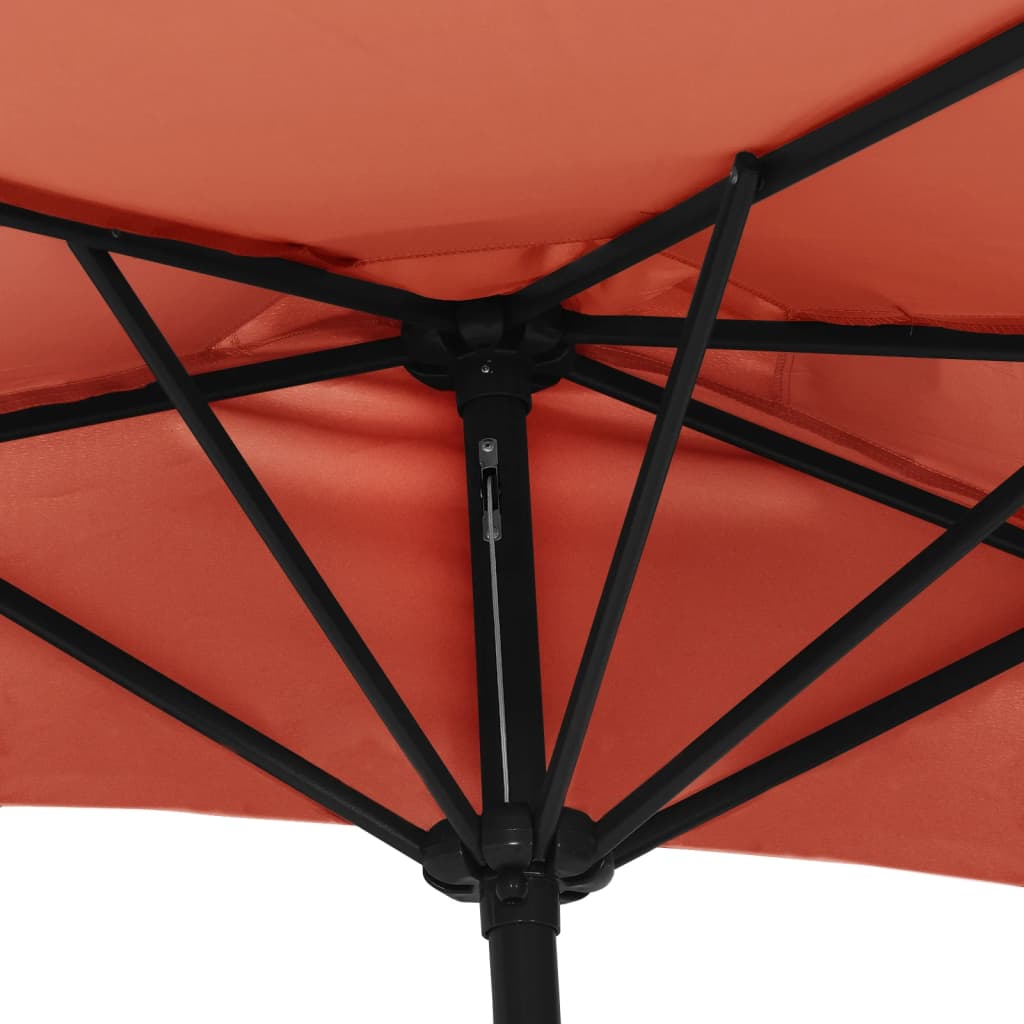 Balkon-Sonnenschirm Alu-Mast 300x155