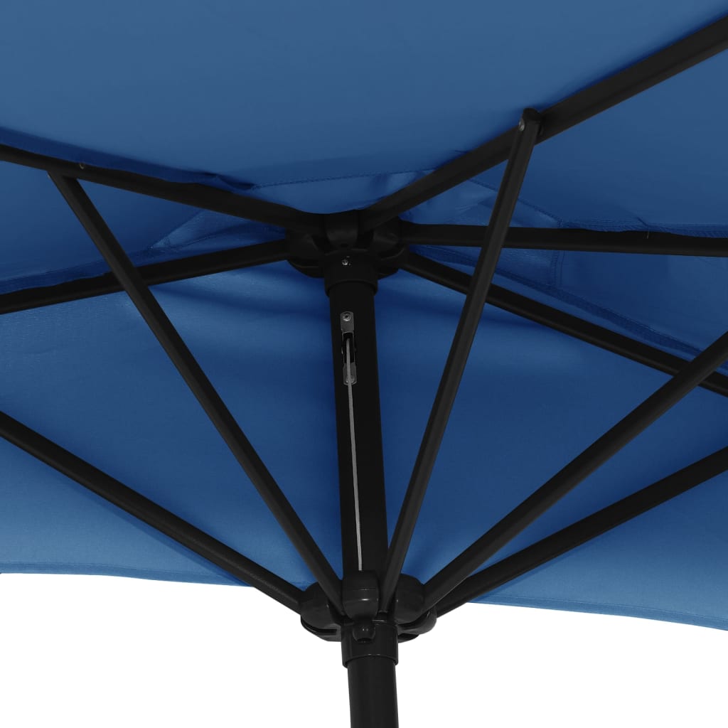 Balkon-Sonnenschirm Alu-Mast 300x155