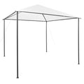 Pavillon 3x3x2,9 m Weiß 180 g/m²