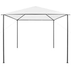 Pavillon 3x3x2,9 m Weiß 180 g/m²