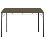 Garten-Sonnenschutz 3x3x2,55 m Taupe