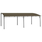 Garten-Sonnenschutz 6x3x2,55 m Taupe