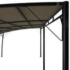 Garten-Sonnenschutz 6x3x2,55 m Taupe