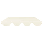 Ersatzdach für Hollywoodschaukel Creme 150/130x105/70 cm