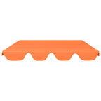Ersatzdach für Hollywoodschaukel Orange 150/130x105/70 cm