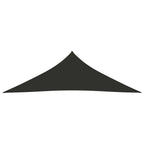 Sonnensegel Oxford-Gewebe Dreieckig 5x5x6 m Anthrazit