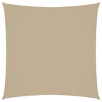 Sonnensegel Oxford-Gewebe Quadratisch 2,5x2,5 m Beige