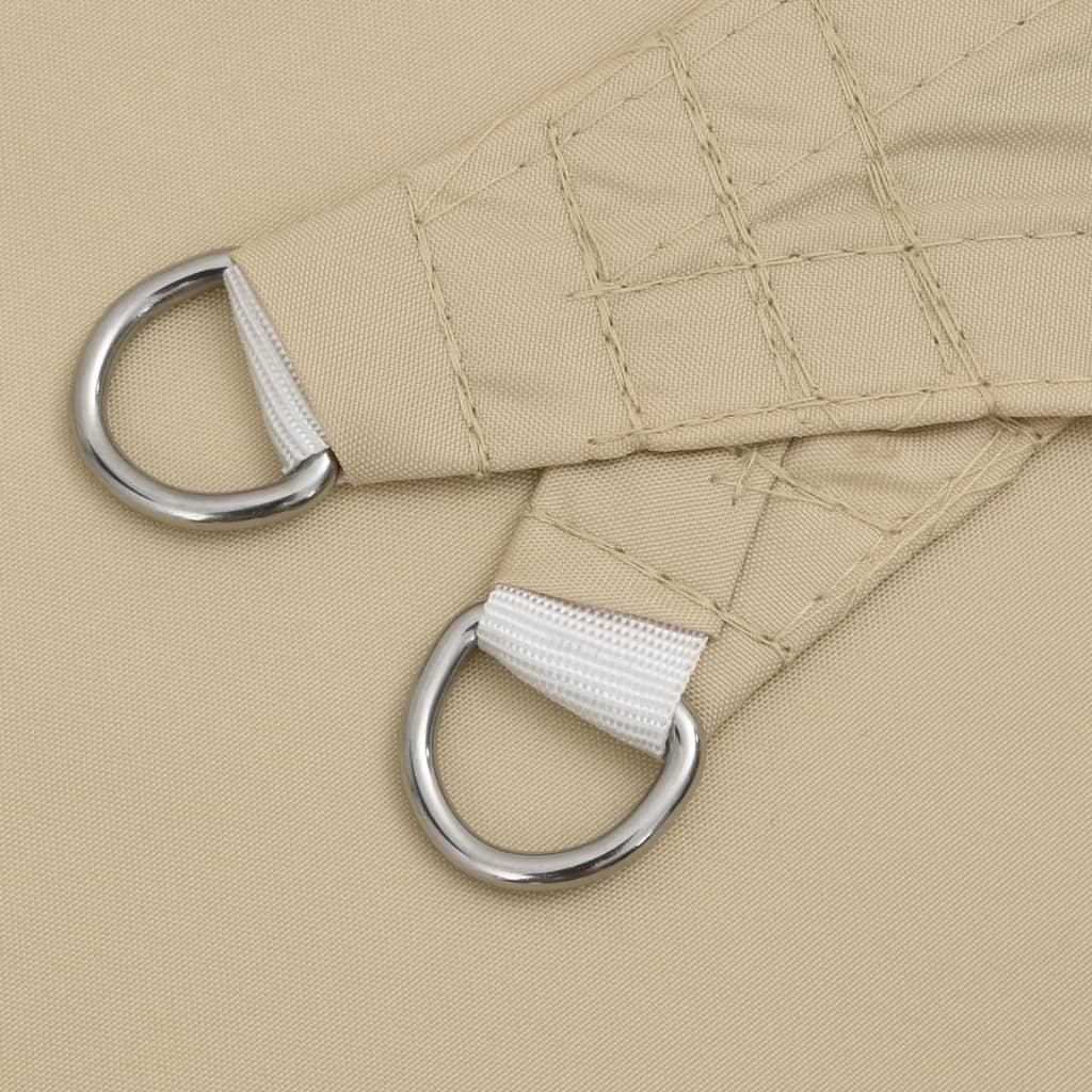 Sonnensegel Oxford-Gewebe Rechteckig 5x7 m Beige
