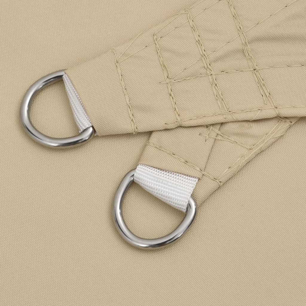 Sonnensegel Oxford-Gewebe Rechteckig 5x8 m Beige