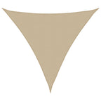 Sonnensegel Oxford-Gewebe Dreieckig 3x3x3 m Beige