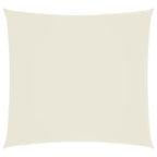 Sonnensegel Oxford-Gewebe Quadratisch 4x4 m Creme