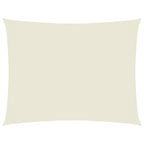 Sonnensegel Oxford-Gewebe Rechteckig 2,5x3,5 m Creme