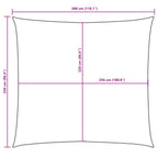Sonnensegel Oxford-Gewebe Rechteckig 2,5x3 m Weiß