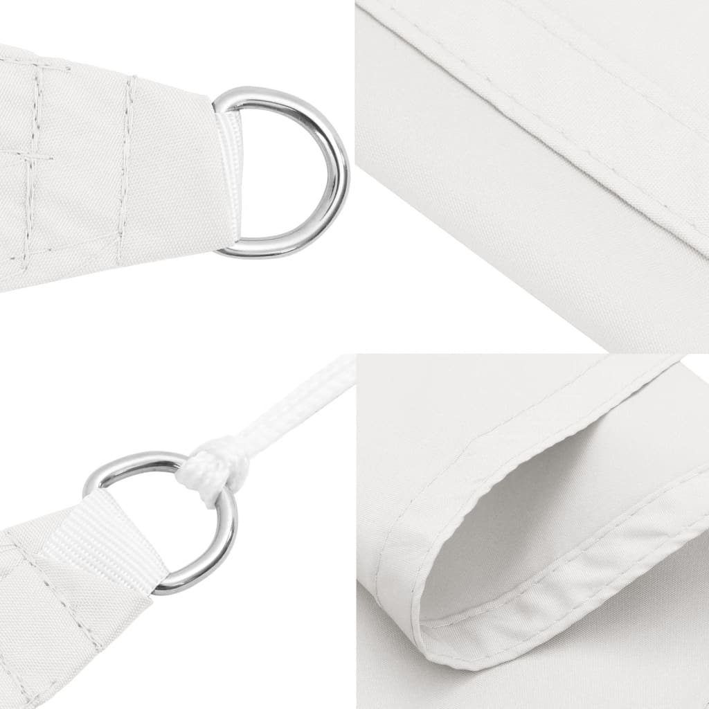 Sonnensegel Oxford-Gewebe Rechteckig 2,5x3,5 m Weiß