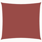 Sonnensegel Oxford-Gewebe Quadratisch 4,5x4,5 m Terracotta