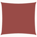 Sonnensegel Oxford-Gewebe Quadratisch 6x6 m Terrakottarot