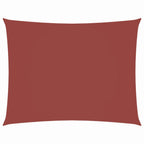 Sonnensegel Oxford-Gewebe Rechteckig 2x3,5 m Terrakotta-Rot