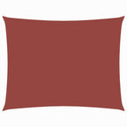 Sonnensegel Oxford-Gewebe Rechteckig 2,5x4,5 m Terracotta