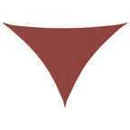 Sonnensegel Oxford-Gewebe Dreieckig 5x5x6 m Terrakotta-Rot