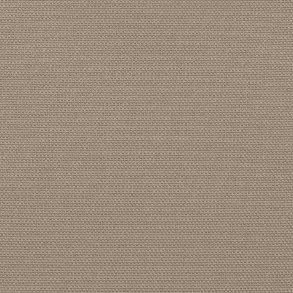Sonnensegel Oxford-Gewebe Quadratisch 7x7 m Taupe