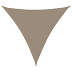 Sonnensegel Oxford-Gewebe Dreieckig 4,5x4,5x4,5 m Taupe