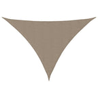 Sonnensegel Oxford-Gewebe Dreieckig 4x5x5 m Taupe