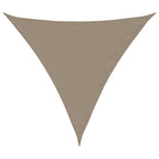 Sonnensegel Oxford-Gewebe Dreieckig 6x6x6 m Taupe