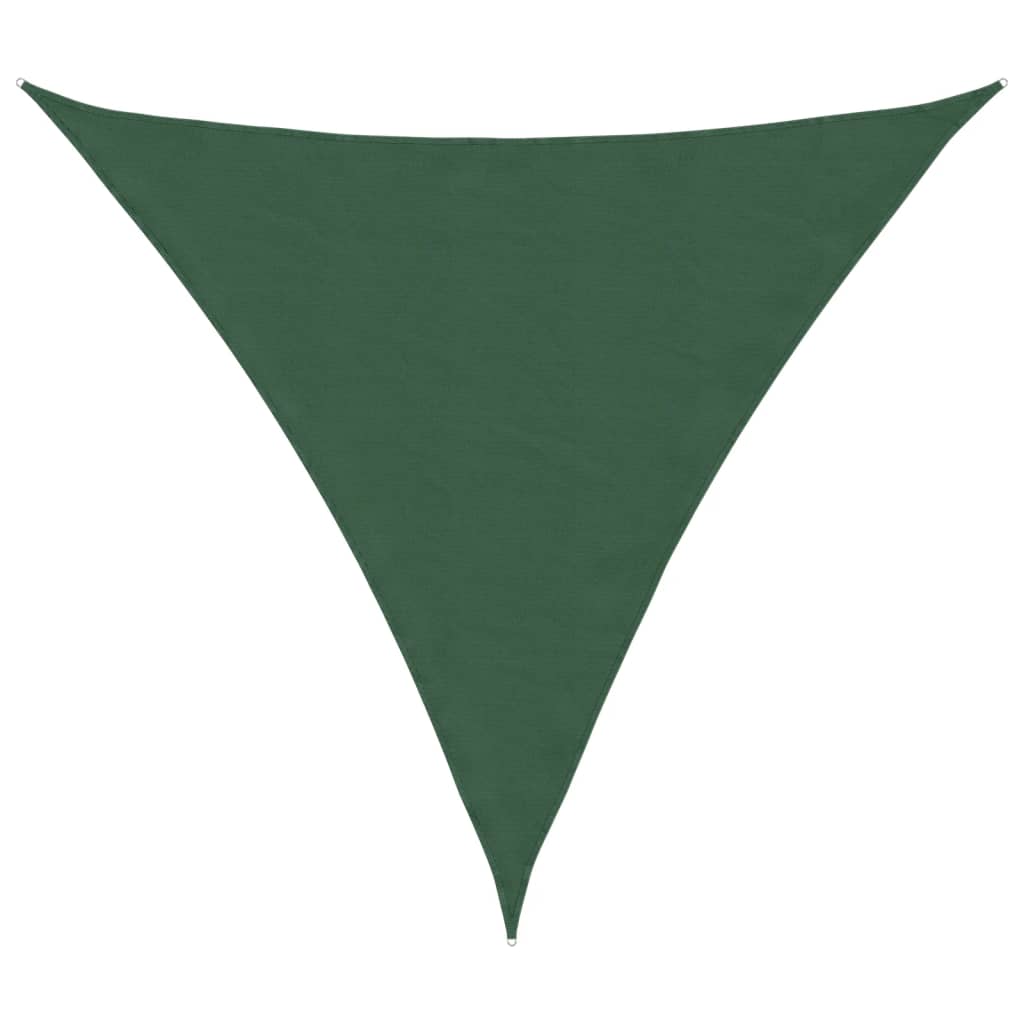 Sonnensegel Oxford-Gewebe Dreieckig 4,5x4,5x4,5 m Dunkelgrün