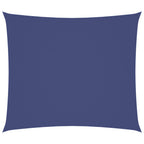 Sonnensegel Oxford-Gewebe Rechteckig 2x2,5 m Blau