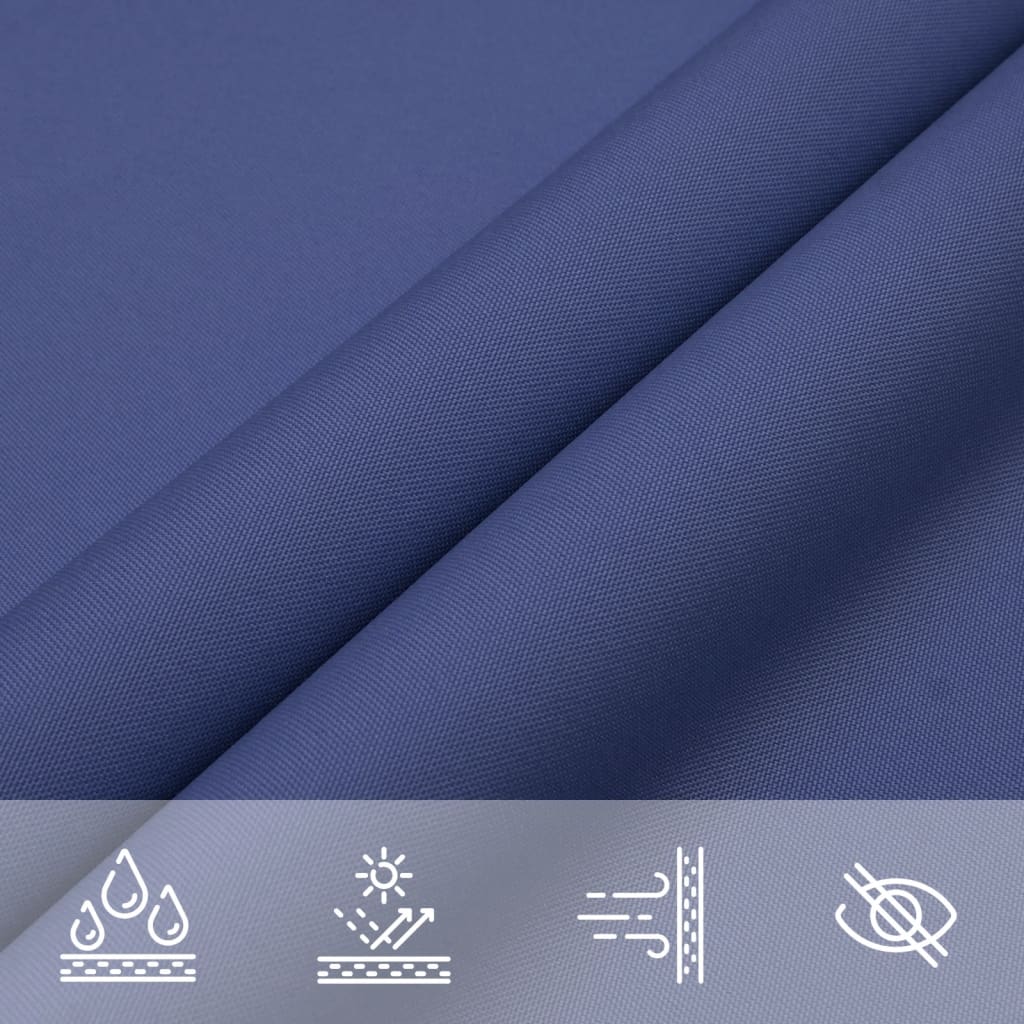 Sonnensegel Oxford-Gewebe Rechteckig 2x2,5 m Blau