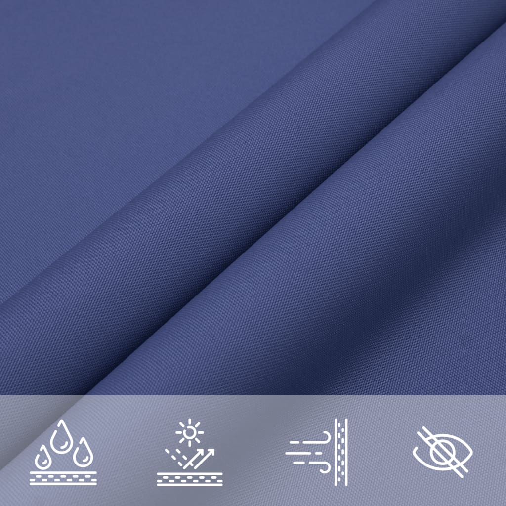 Sonnensegel Oxford-Gewebe Rechteckig 2x5 m Blau