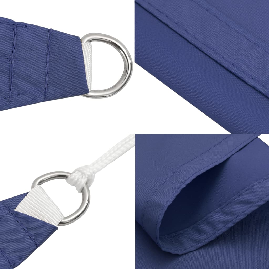 Sonnensegel Oxford-Gewebe Rechteckig 2x5 m Blau