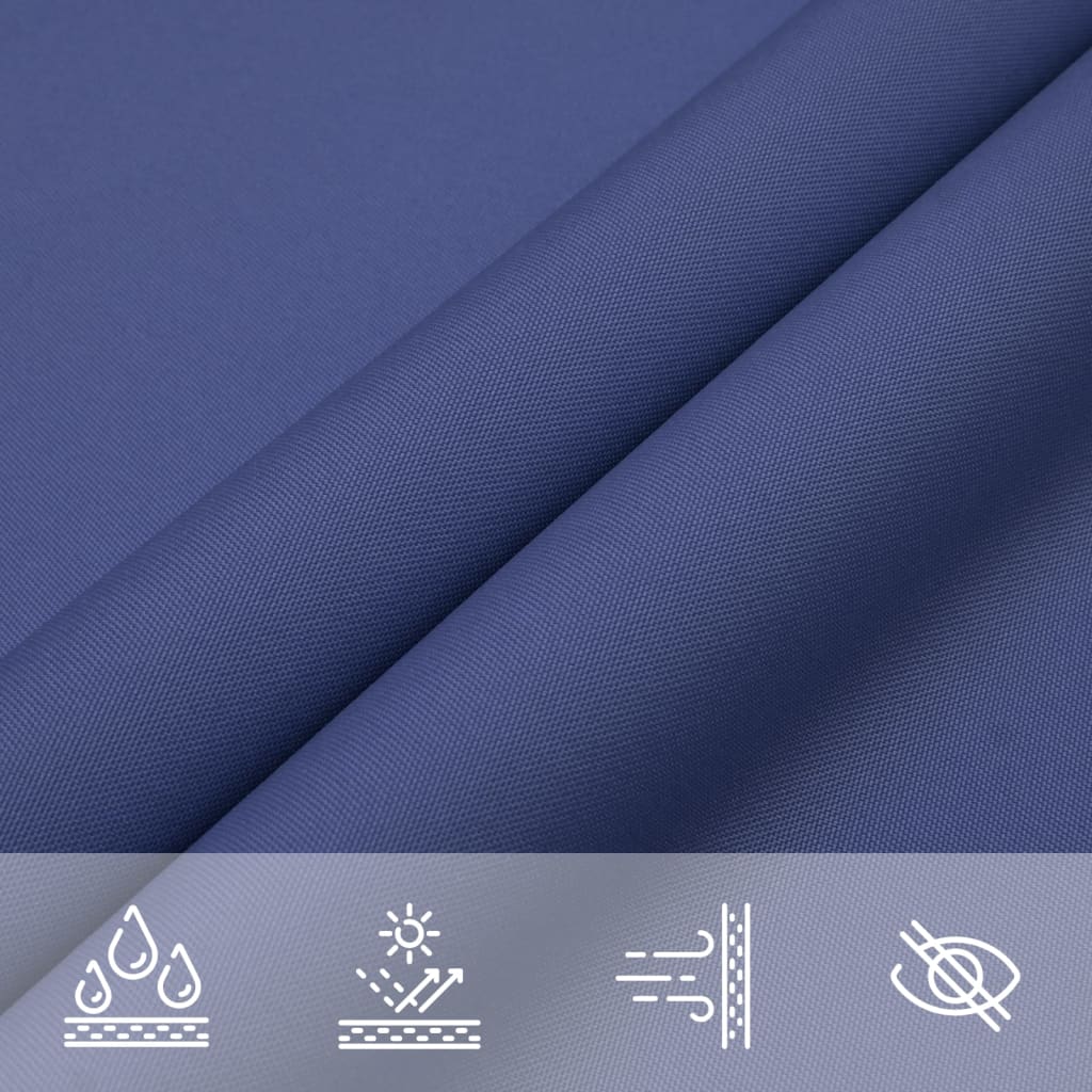Sonnensegel Oxford-Gewebe Rechteckig 2,5x4,5 m Blau