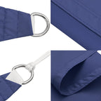 Sonnensegel Oxford-Gewebe Rechteckig 2,5x4,5 m Blau