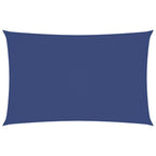 Sonnensegel Oxford-Gewebe Rechteckig 2,5x5 m Blau