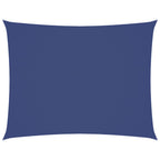 Sonnensegel Oxford-Gewebe Rechteckig 3,5x4,5 m Blau