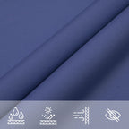 Sonnensegel Oxford-Gewebe Dreieckig 4x5x5 m Blau